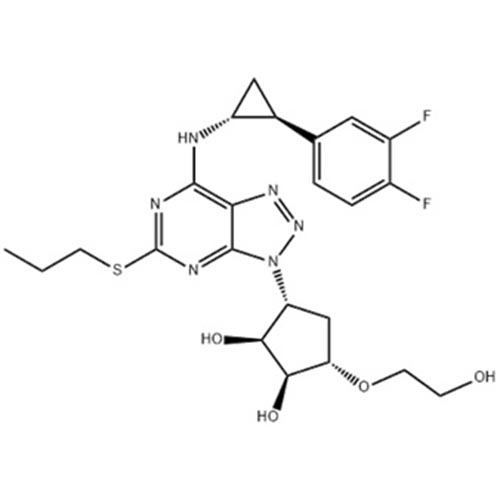 替格瑞洛（替卡格雷） Ticagrelor [274693-27-5]